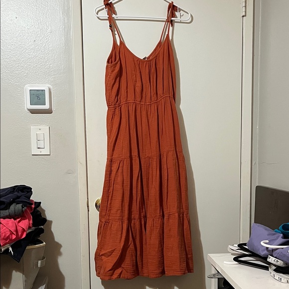Lucky Brand Terracotta Maxi Dress - Picture 1 of 5